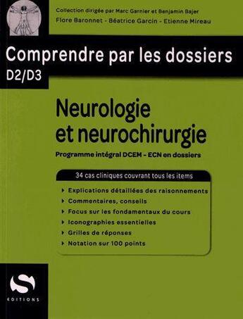 Couverture du livre « Neurologie neurochirurgie » de  aux éditions Medxls