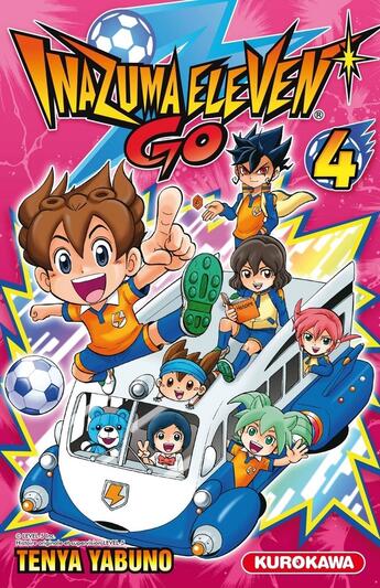 Couverture du livre « Inazuma eleven go Tome 4 » de Tenya Yabuno aux éditions Kurokawa