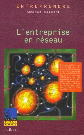 Couverture du livre « L'Entreprise Reseau » de Josserand aux éditions Vuibert
