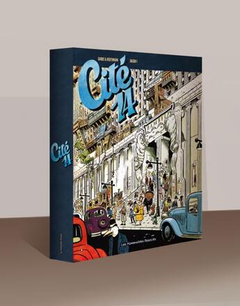 Couverture du livre « Cité 14 - saison 1 ; COFFRET T.1 A T.4 » de Pierre Gabus et Romuald Reutimann aux éditions Humanoides Associes