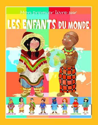 Couverture du livre « Mon premier livre sur les enfants du monde » de Piccolia aux éditions Piccolia