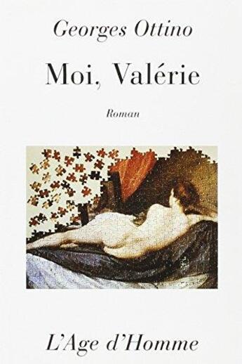 Couverture du livre « Moi, Valérie » de Georges Ottino aux éditions L'age D'homme