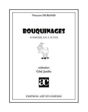 Couverture du livre « Bouquinages » de Vincent Durand aux éditions Art Et Comedie