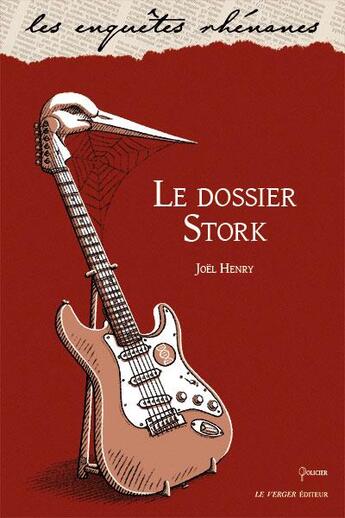 Couverture du livre « Le dossier Stork » de Joel Henry aux éditions Le Verger