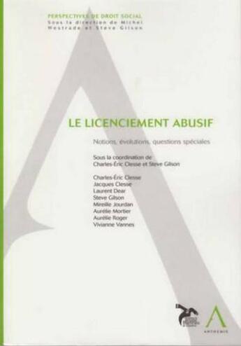 Couverture du livre « Le licenciement abusif » de  aux éditions Anthemis