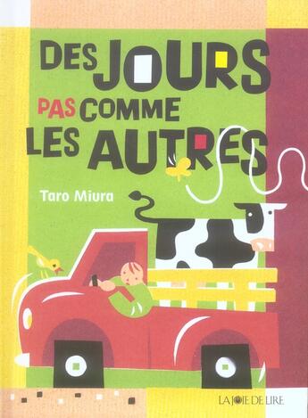 Couverture du livre « Des jours pas comme les autres » de Taro Miura aux éditions La Joie De Lire