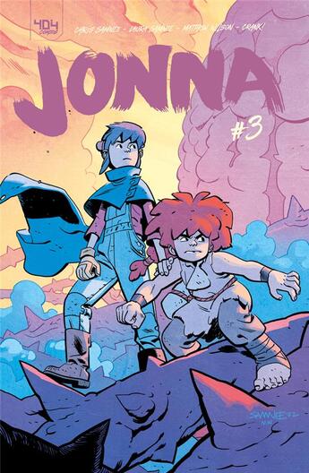 Couverture du livre « Jonna Tome 3 » de Matthew Wilson et Chris Samnee et Laura Samnee aux éditions 404 Editions