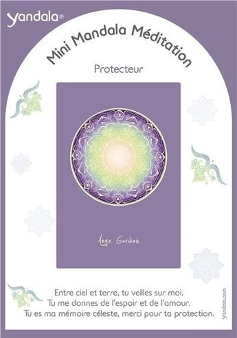 Couverture du livre « Mini yandala méditation ; protecteur » de  aux éditions Dg-exodif