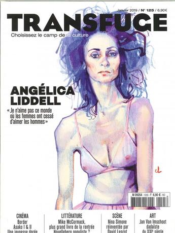 Couverture du livre « Transfuge n 125 angelica liddell - janvier 2019 » de  aux éditions Transfuge