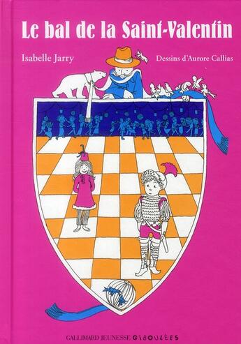 Couverture du livre « Le bal de la Saint-Valentin ; une aventure de Titus et Papyrus » de Isabelle Jarry et Aurore Callas aux éditions Gallimard-jeunesse