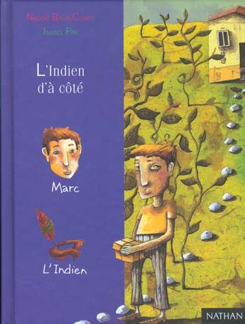 Couverture du livre « L'Indien D'A Cote » de Brun Cosme Nadine aux éditions Nathan