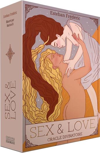 Couverture du livre « Sex & love : cartes oracle » de Esteban Frédéric aux éditions Exergue