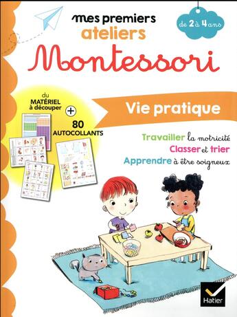 Couverture du livre « Vie pratique 2-4 ans » de  aux éditions Hatier