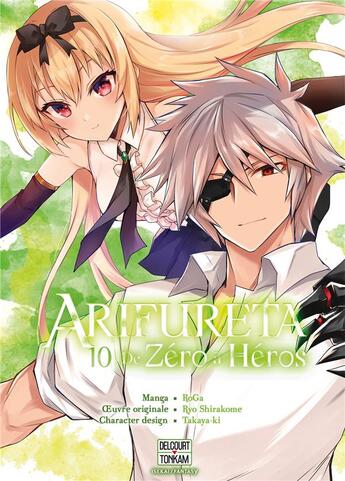 Couverture du livre « Arifureta ; de zéro à héros Tome 10 » de Takaya-Ki et Ryo Shirakome et Roga aux éditions Delcourt