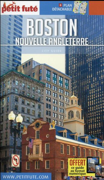 Couverture du livre « Boston, Nouvelle Angleterre (édition 2016) » de  aux éditions Le Petit Fute