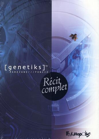 Couverture du livre « Genetiks ; coffret t.1 à t.3 » de Richard Marazano et Jean-Michel Ponzio aux éditions Futuropolis