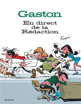 Couverture du livre « En direct de la rédaction » de Yvan Delporte et Andre Franquin aux éditions Dupuis