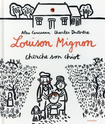 Couverture du livre « Louison Mignon cherche son chiot » de Cousseau Alex et Charles Dutertre aux éditions Rouergue