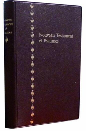 Couverture du livre « Nouveau testament et psaumes, colombe (beige) » de  aux éditions Bibli'o