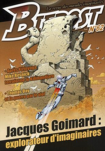 Couverture du livre « Revue Bifrost N.62 ; Hommage A Jacques Goimard, Explorateur D'Imaginaires » de Revue Bifrost aux éditions Le Belial