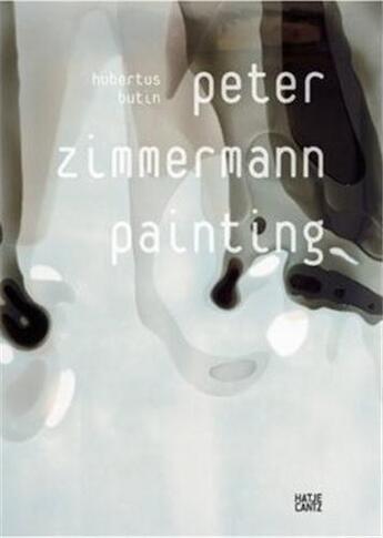 Couverture du livre « Peter zimmermann painting /anglais/allemand » de Hubertus Butin aux éditions Hatje Cantz