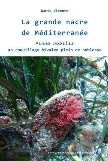 Couverture du livre « La grande nacre de Méditerranée ; pinna nobilis, un coquillage bivalve plein de noblesse » de Nardo Vicente aux éditions Pu De Provence