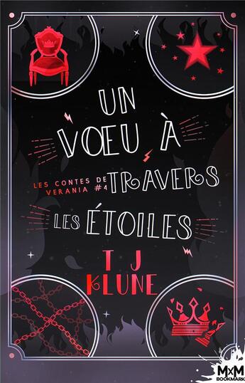 Couverture du livre « Les contes de Verania t.4 ; un voeu à travers les étoiles » de Tj Klune aux éditions Mxm Bookmark