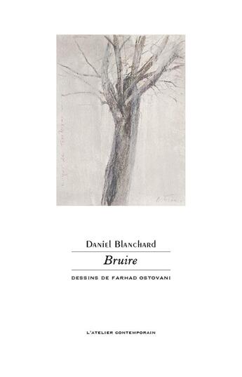 Couverture du livre « Bruire » de Daniel Blanchard aux éditions Atelier Contemporain