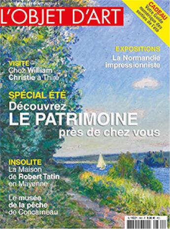 Couverture du livre « L'objet d'art n 569 le grand canal et la flotille de versailles - juillet/aout 2020 » de  aux éditions L'objet D'art