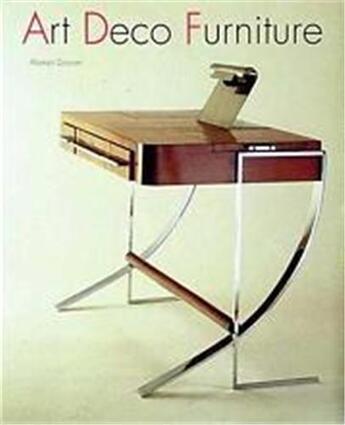 Couverture du livre « Art deco furniture (paperback) » de Alastair Duncan aux éditions Thames & Hudson