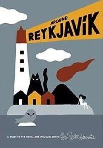 Couverture du livre « Around reykjavik (folded map) » de  aux éditions Herb Lester