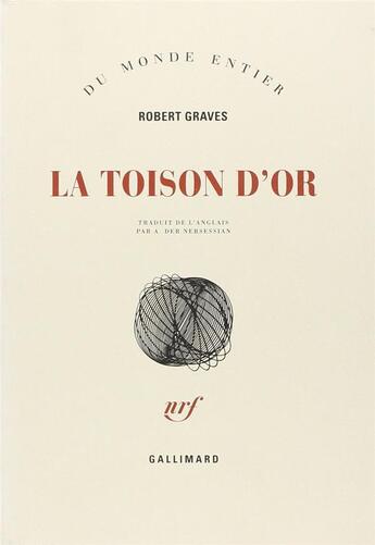 Couverture du livre « La toison d'or » de Robert Graves aux éditions Gallimard