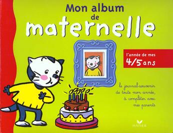 Couverture du livre « Moi Ma Maison Mon Ecole ; Moyenne Maternelle » de Fanelly Lacroix aux éditions Hatier