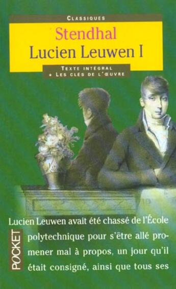 Couverture du livre « Lucien Leuwen T.1 » de Stendhal aux éditions Pocket