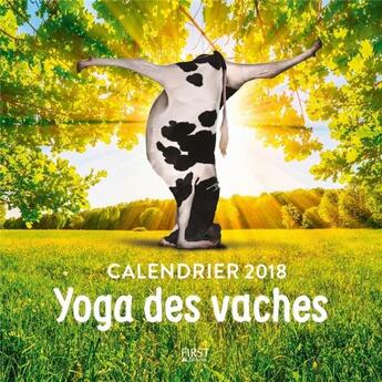 Couverture du livre « Le yoga des vaches » de Willow Creek Press aux éditions First