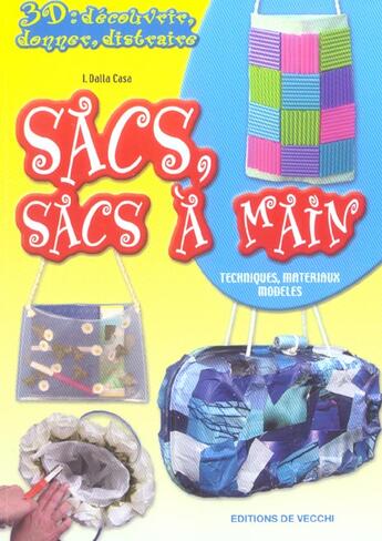 Couverture du livre « 3d sacs sacs a main » de Dalla Casa aux éditions De Vecchi