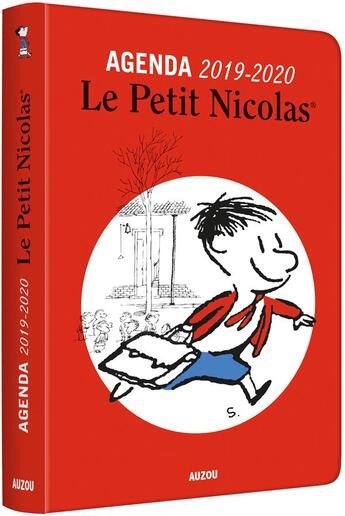 Couverture du livre « Agenda du petit nicolas » de Goscinny/Sempe aux éditions Philippe Auzou