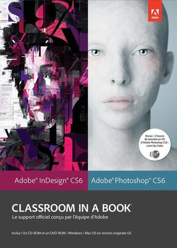 Couverture du livre « Adobe InDesign CS6 & Photoshop CS6 ; coffret » de  aux éditions Pearson