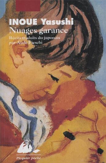 Couverture du livre « Nuages Garance » de Yasushi Inoue aux éditions Picquier