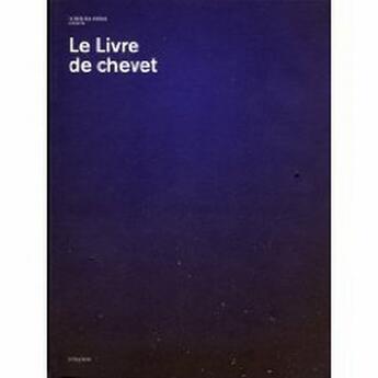 Couverture du livre « Le livre de chevet » de Daniel Canty aux éditions Le Quartanier