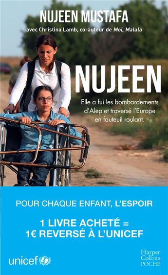 Couverture du livre « Nujeen » de Nujeen Mustafa et Christina Lamb aux éditions Harpercollins