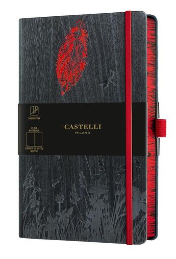 Couverture du livre « Carnet foresta grand format uni leaf » de  aux éditions Castelli Milano