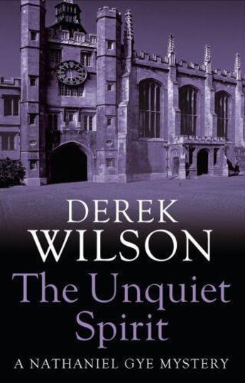 Couverture du livre « Unquiet Spirit » de Wilson Derek aux éditions Little Brown Book Group Digital