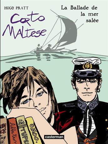 Couverture du livre « Corto Maltese t.2 : la ballade de la mer salée » de Hugo Pratt aux éditions Casterman