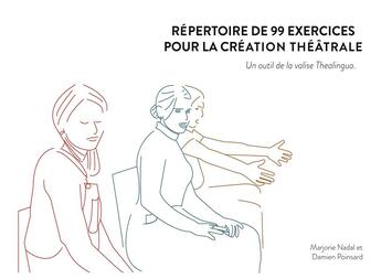 Couverture du livre « Thealingua : outils pour la création théâtrale collective multilingue t.1 ; répertoire de 99 exercices pour la création théâtrale » de Marjorie Nadal et Damien Poinsard aux éditions Books On Demand