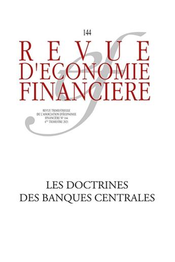 Couverture du livre « Les doctrines des banques centrales » de Benoit Coeure et Lorenzo Bini Smaghi et Hans-Helmut Kotz aux éditions Association D'economie Financiere