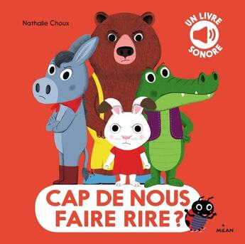 Couverture du livre « Cap de nous faire rire ? » de Nathalie Choux aux éditions Milan