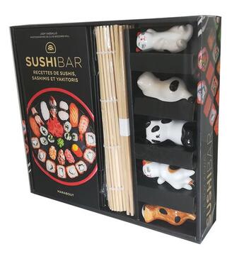 Couverture du livre « Coffret la box kawai sushis bar » de  aux éditions Marabout