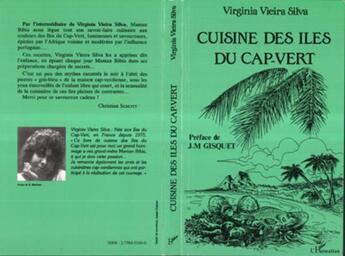 Couverture du livre « Cuisine des îles du cap-vert » de Vieira Silva V. aux éditions L'harmattan