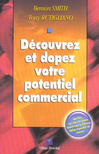 Couverture du livre « Decouvrez et dopez potentiel commercial » de  aux éditions Pearson